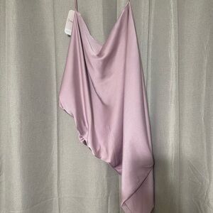 Dress up one shoulder blouse